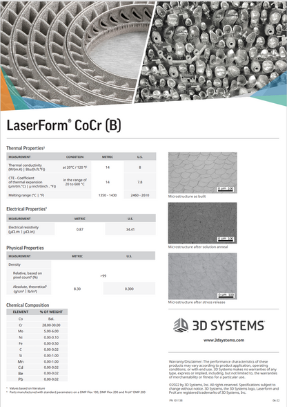 Metal Partials (CoCr) (Additional charges apply)